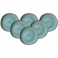 FRÜHSTÜCKSTELLER Lave Glacé ø 23 cm 6er Set - Türkis, Keramik (23cm) - like.Villeroy & Boch
