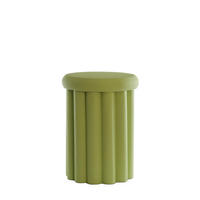 BEISTELLTISCH Novalja Grün 34/34/46 cm - Grün, Metall (34/34/46cm) - Light & Living