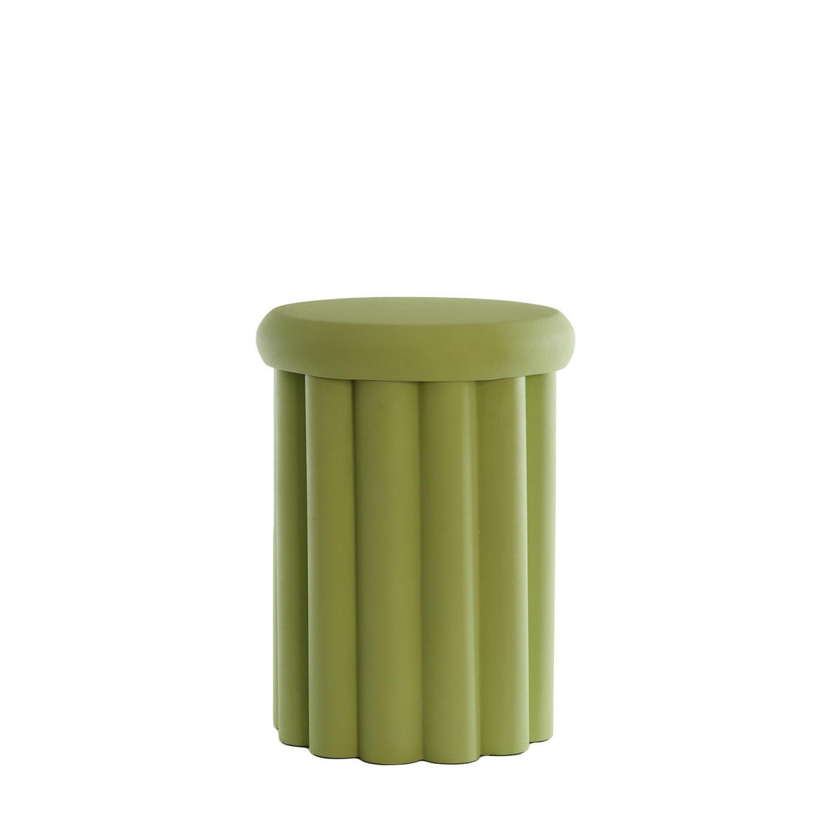 BEISTELLTISCH Novalja Grün 34/34/46 cm - Grün, Metall (34/34/46cm) - Light & Living