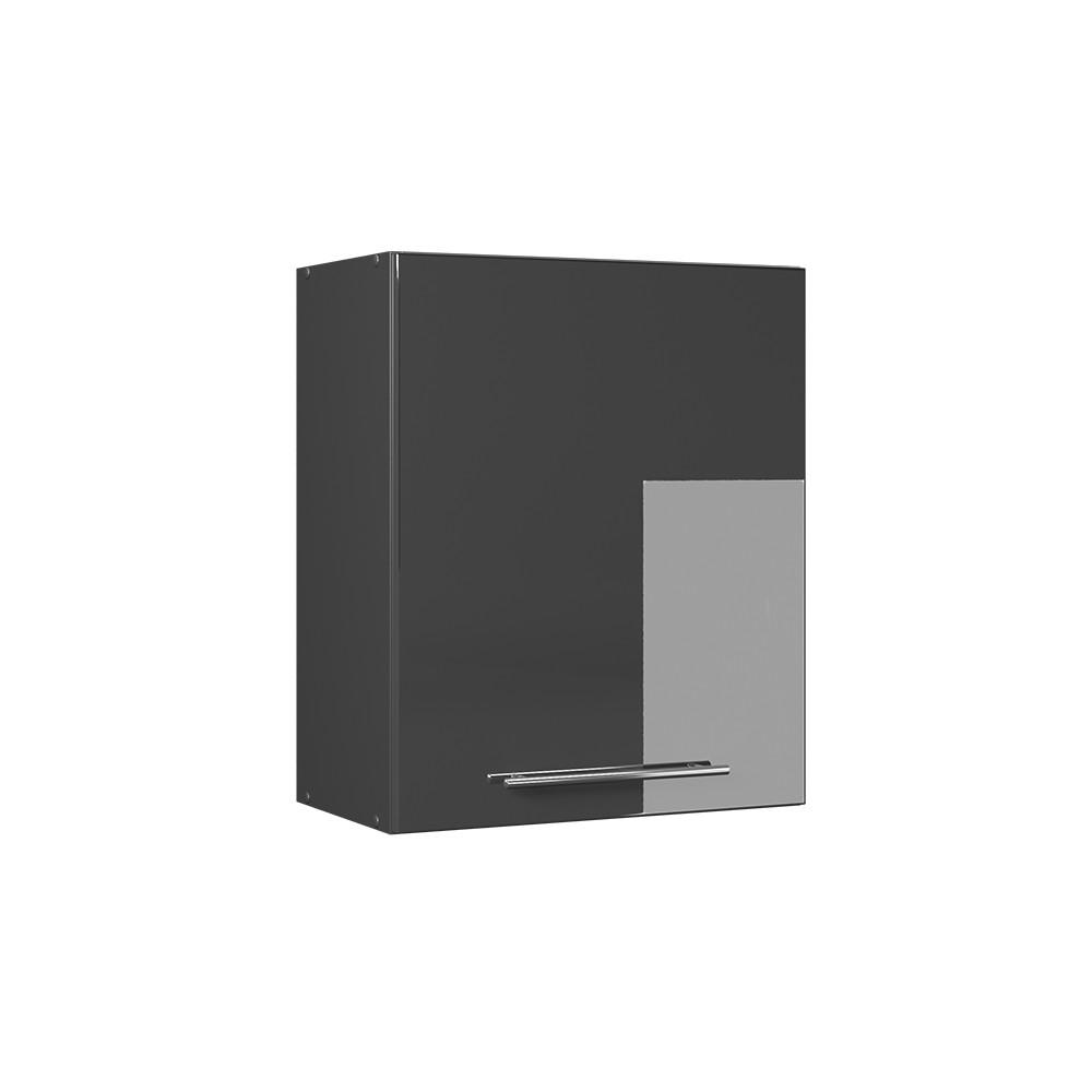 HÄNGESCHRANK Fame-Line, Anthrazit Hochglanz, 60 cm - Anthrazit, Holzwerkstoff (60/72/34.1cm) - Vicco
