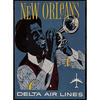 POSTER Amerika New Orleans Jazz A3 Rahmenlos - Klar, Papier (29.7/5/42cm) - Nacnic
