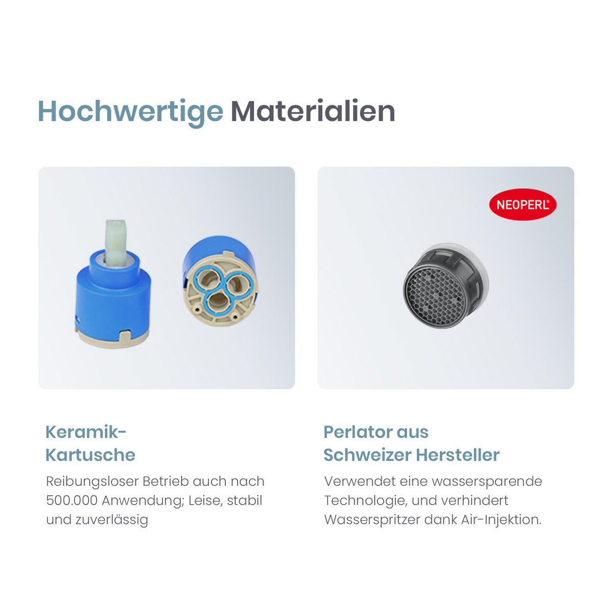 DUSCHARMATUR Schwarz Matt Einhebelmischer 21,2/20,1 cm - Schwarz, Metall (20/12/21cm) - EMKE