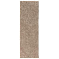 HOCHFLORTEPPICH Soho Beige 80x250 cm - Beige, Kunststoff (80/250cm) - benuta