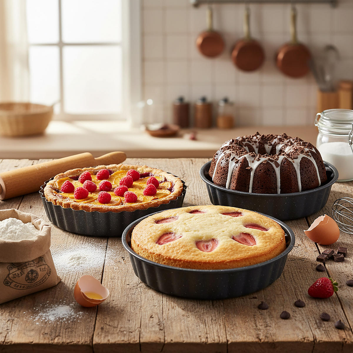 3-DIELNA sada foriem - sivá, kov - Relaxdays