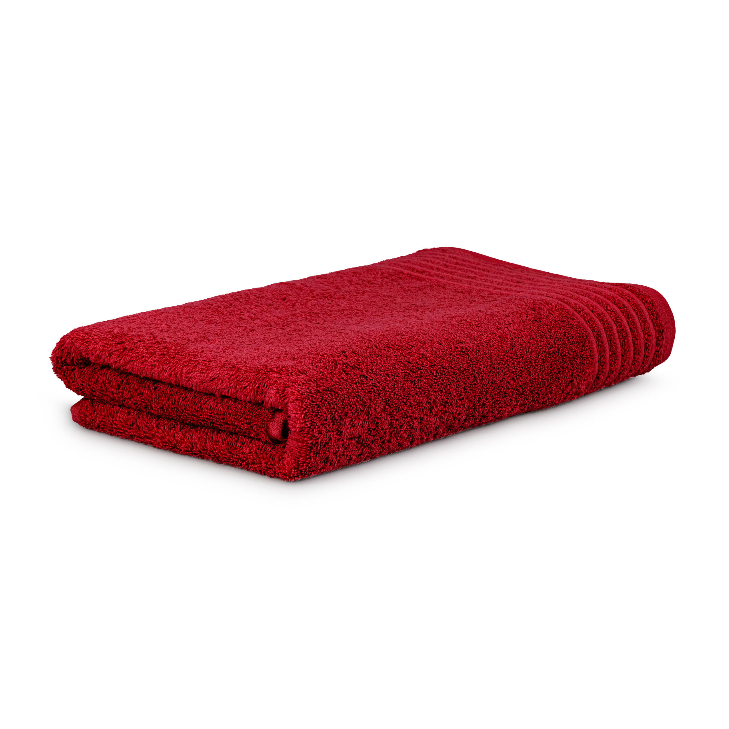 DUSCHTUCH NEW CLASSIC - Rot, Textil (67/140cm) - MÖVE