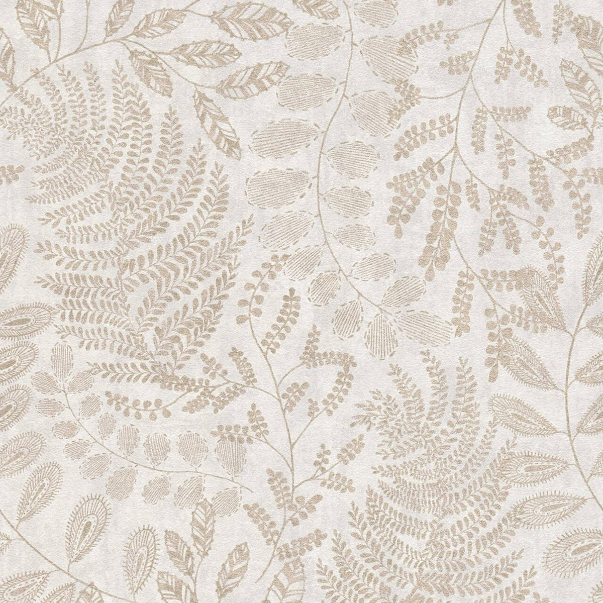 VLIESTAPETE Beige 53/1005 cm - Beige, Textil (53/1cm) - KUNSTLOFT