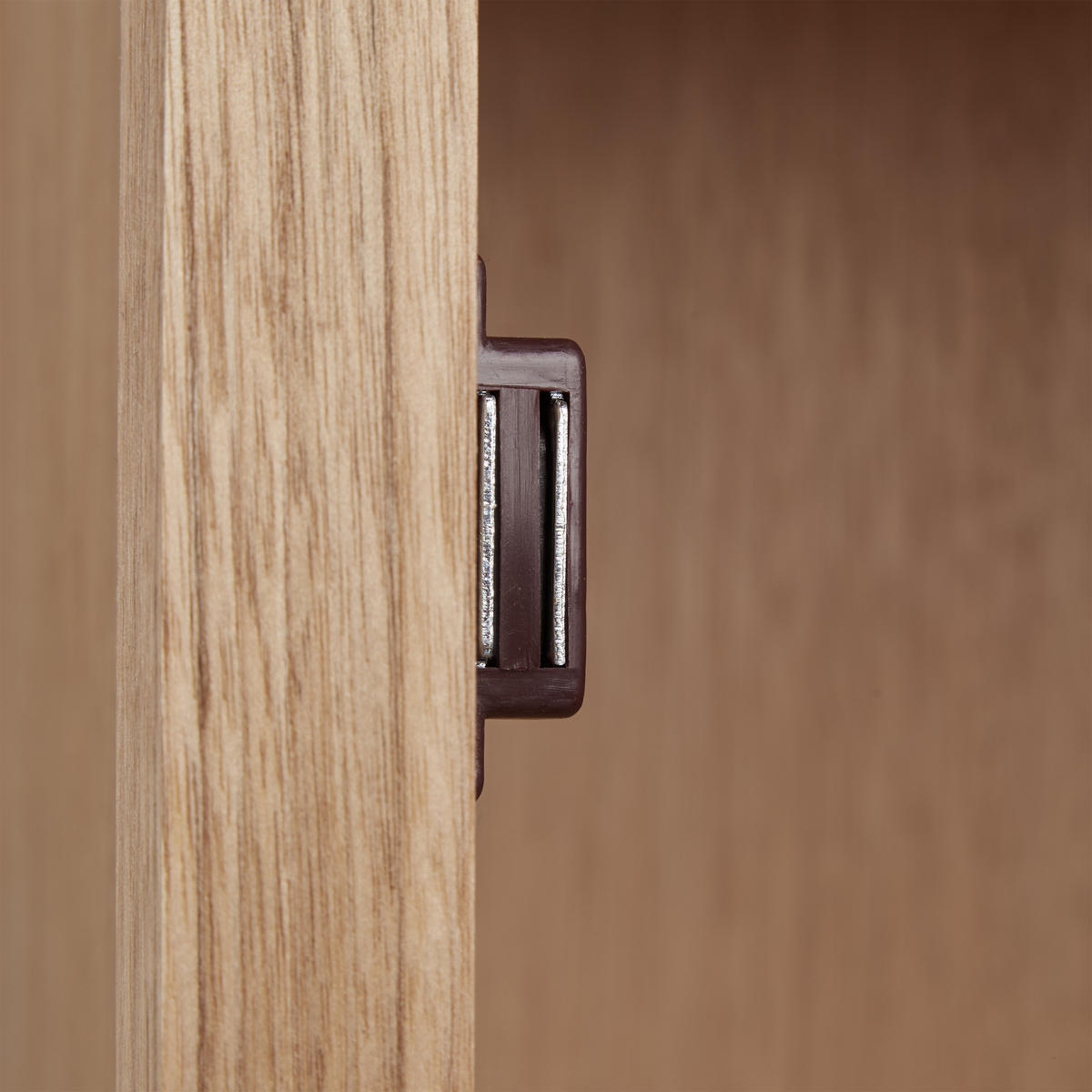 BADSCHRANK - Hellbraun, Holz (40/82/29cm) - Relaxdays