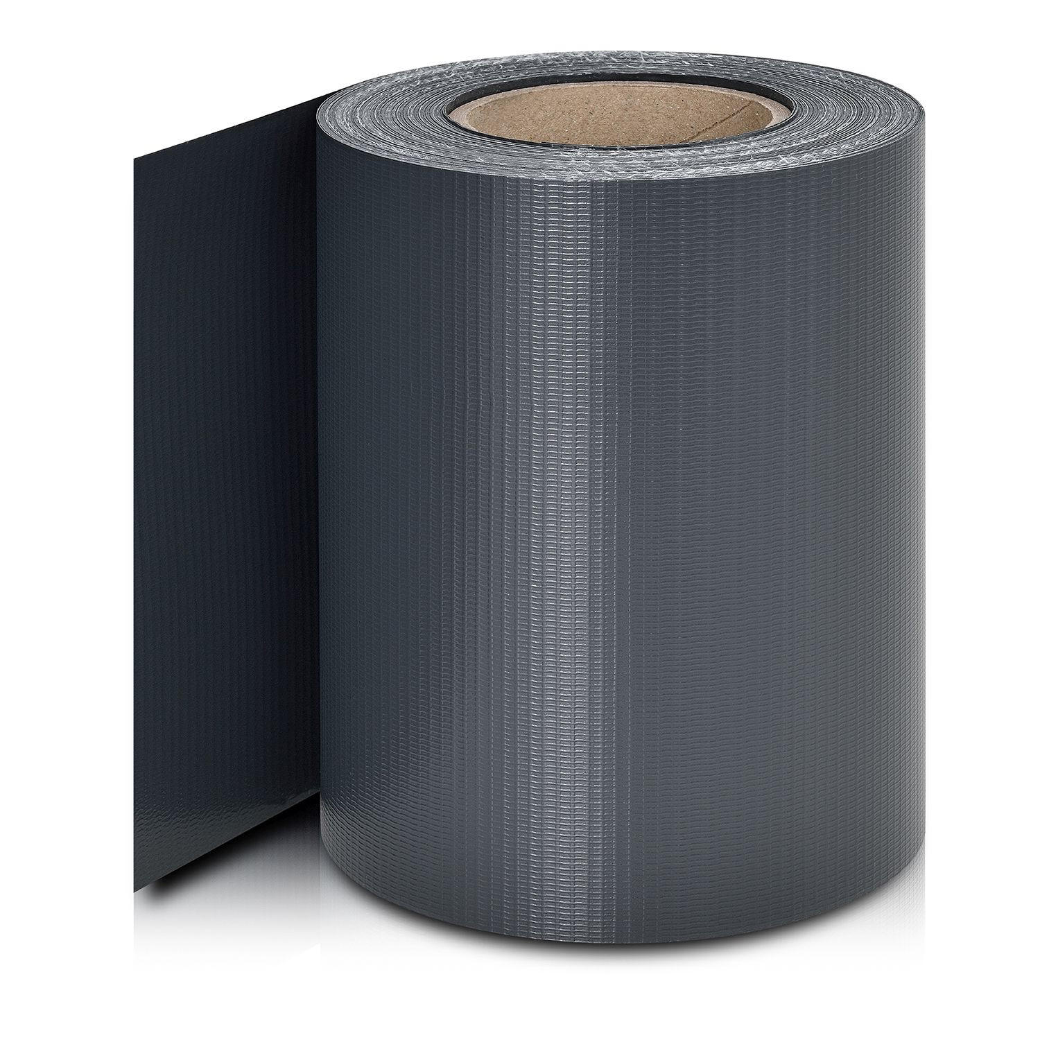 SICHTSCHUTZSTREIFEN anthrazit - Anthrazit, Kunststoff (3500/19cm) - Juskys