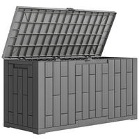 GARTENBOX Kunststoff Grau - Grau, Kunststoff (43/54.5/106.5cm) - Outsunny