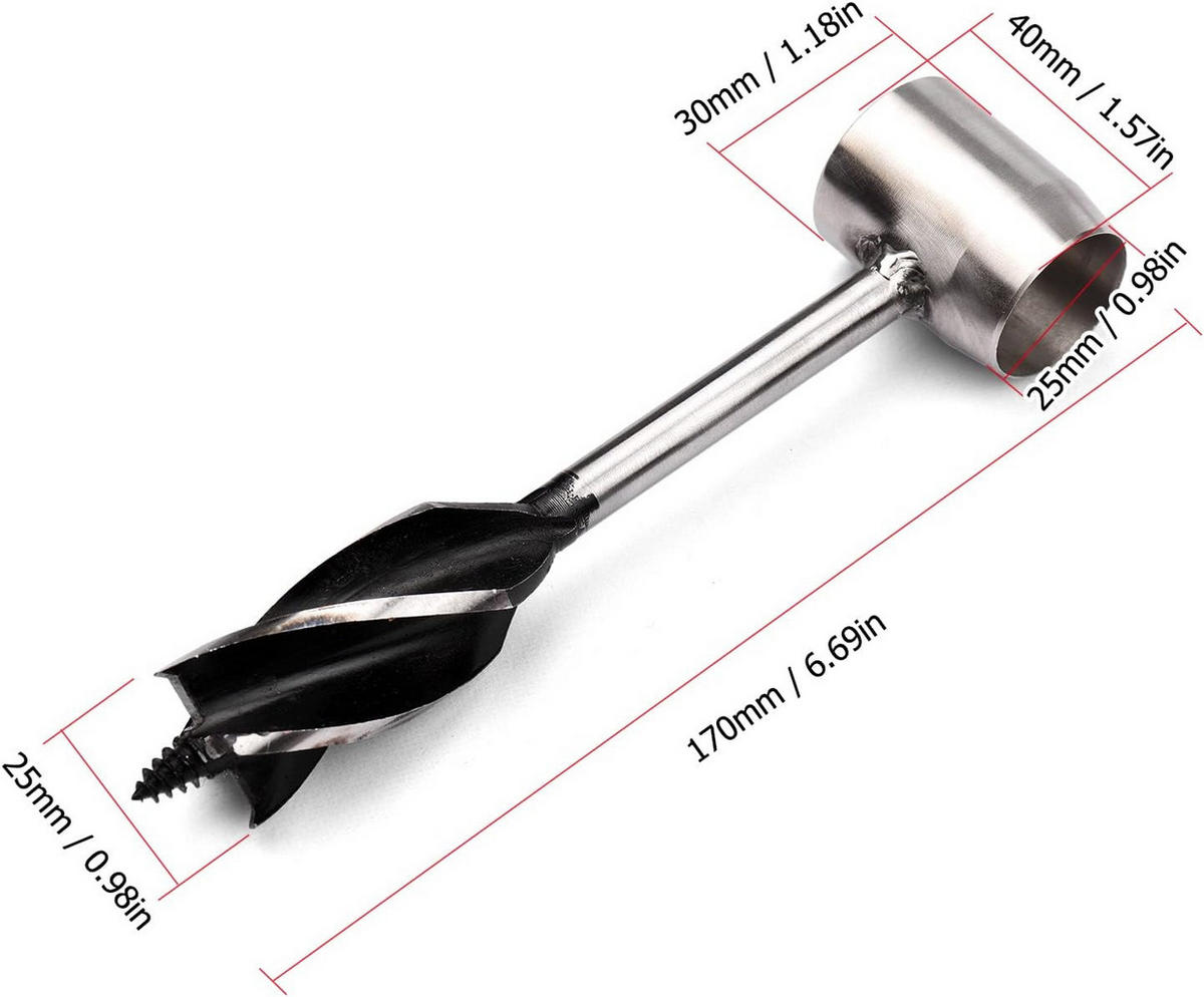 BIT-SATZ - Silberfarben, Metall (4/2.5/17cm) - LIBRATON