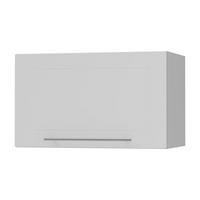 KLAPPHÄNGESCHRANK Kvantum W4B/60-AV Weiß Matt / Grau Matt 60 / 32,5 / 36cm - Weiß/Grau, Holz/Holzwerkstoff (60/36/32.5cm) - Feldmann-Wohnen