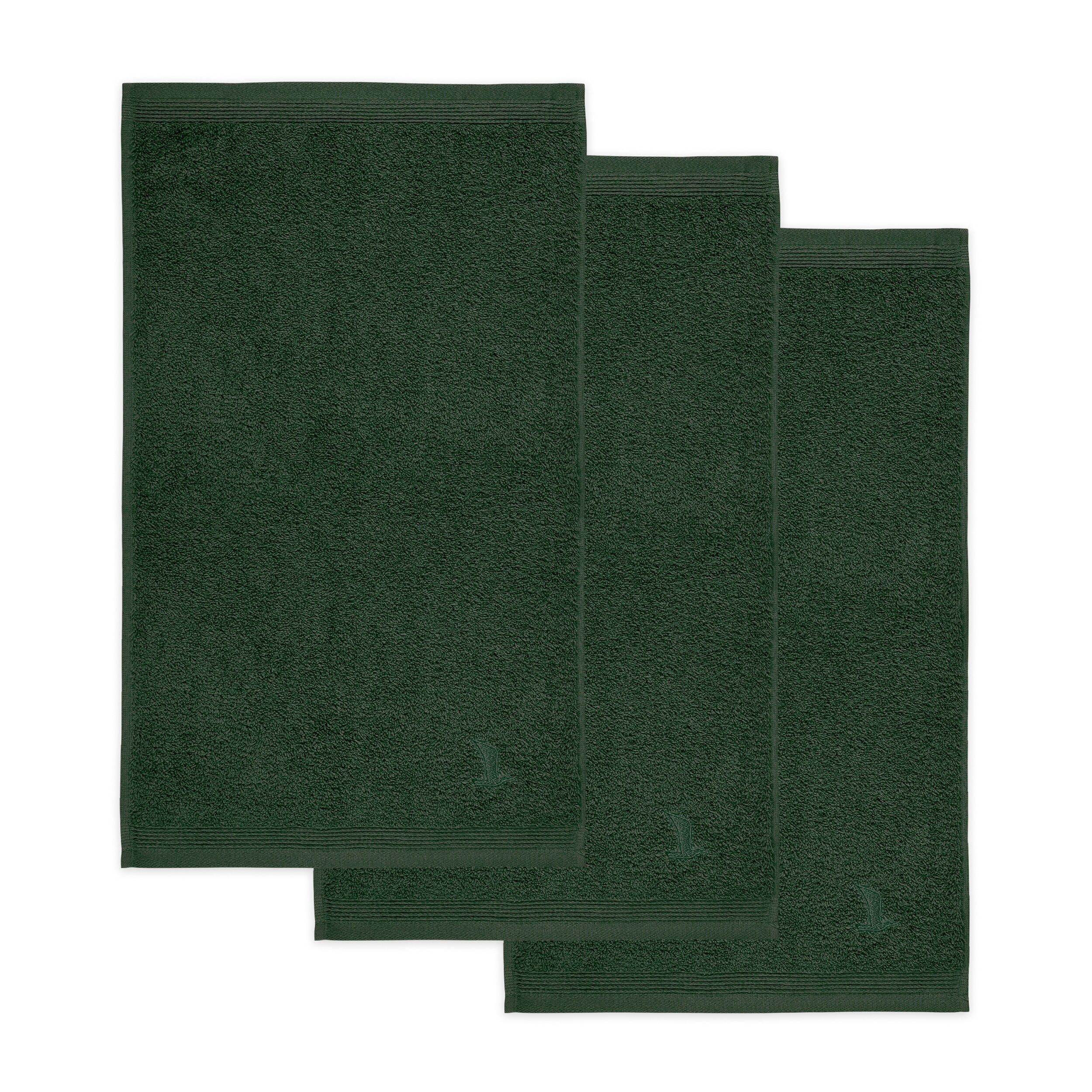 GÄSTETUCH SUPERWUSCHEL 3ER PACK - Dunkelgrün, Textil (30/50cm) - MÖVE
