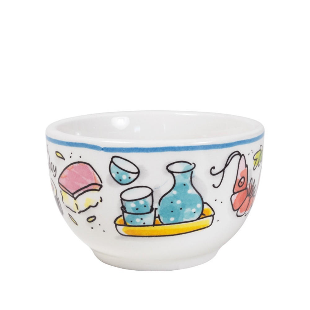 SCHALE You're Shrimply The Best in Bunt - 8cm - Multicolor, Keramik (8.7/5.5/8.7cm) - Blond Amsterdam