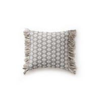 OUTDOORKISSEN Morty Grau 40x40 cm - Grau, Textil (40/40cm) - benuta Pure