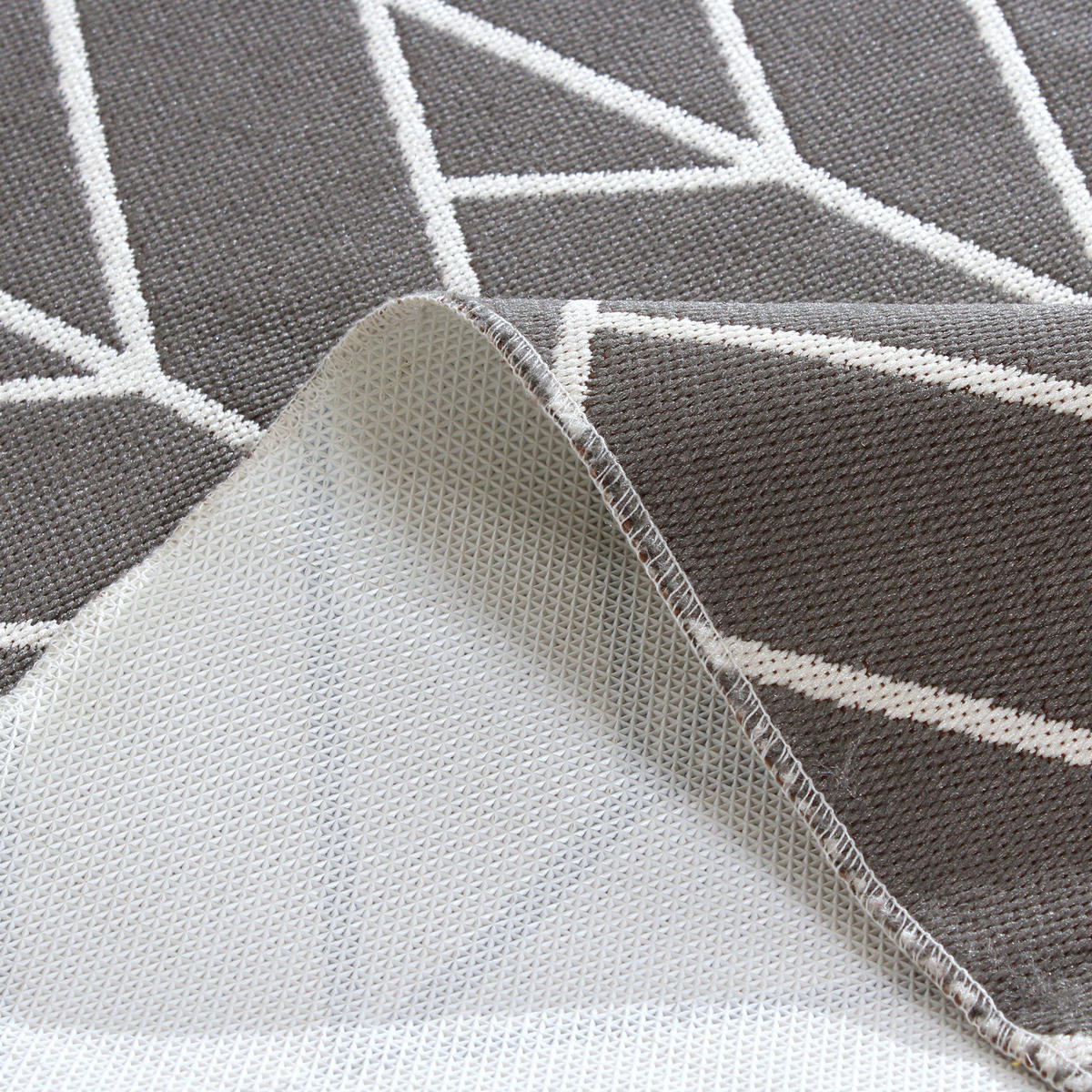 IN-/OUTDOORTEPPICH - Kunstfaser - Grau, Textil (190/290cm) - home24