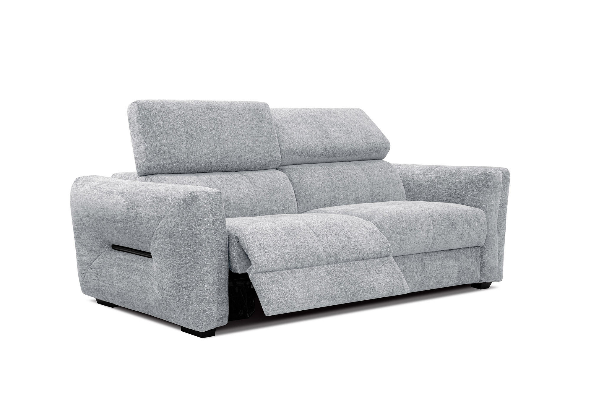 Wozimo Sofa Hellgrau 204x79x106 cm