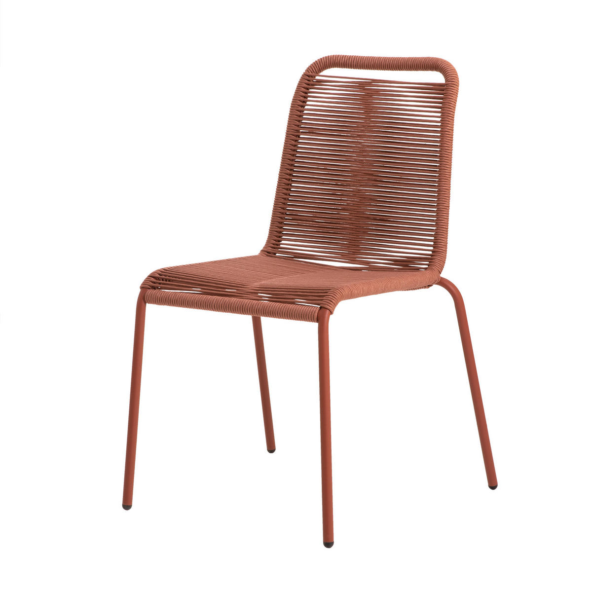 GARTENSTUHL Bowen Terrakotta 54 cm x 83 cm - Terracotta, Metall (54/83/56cm) - Kenay Home