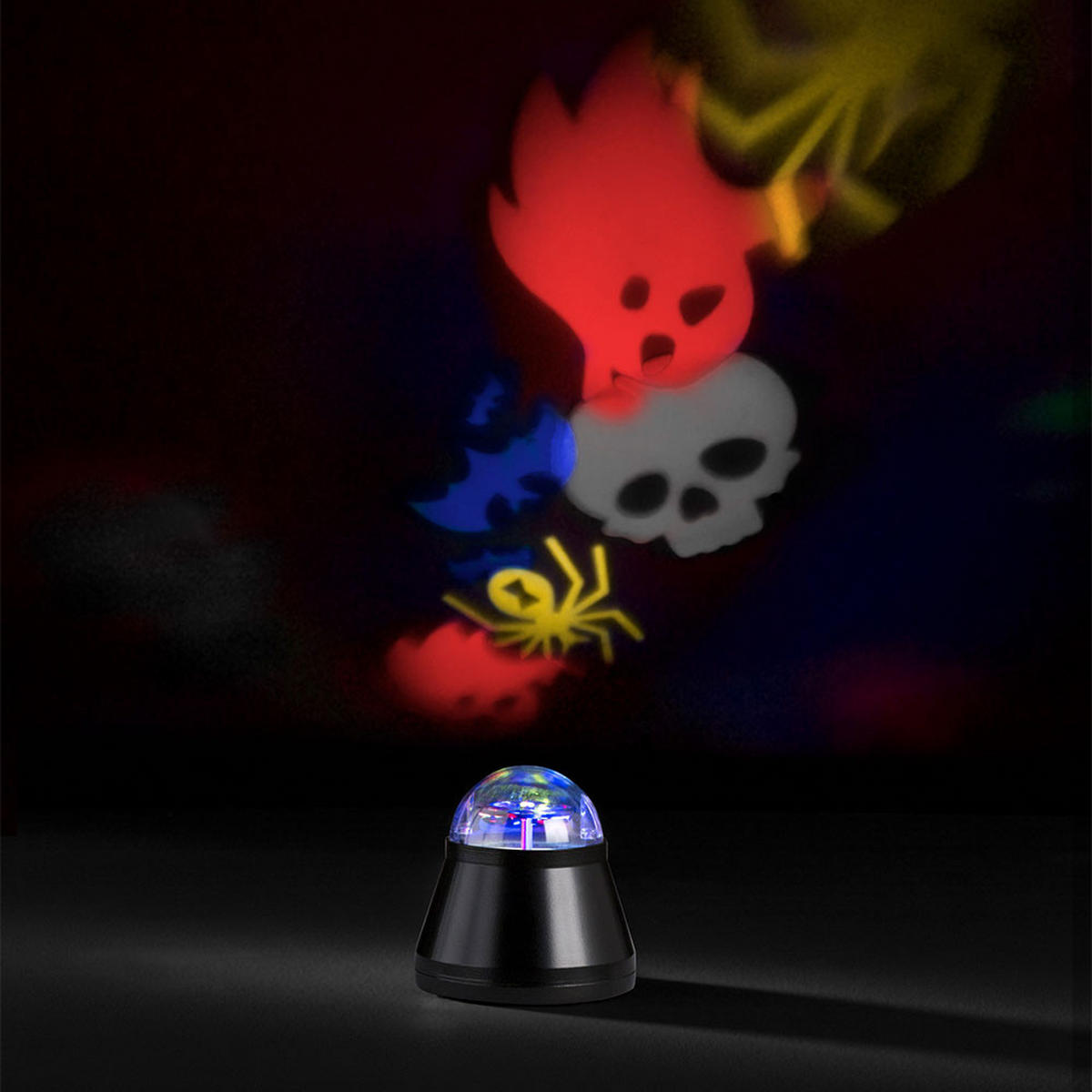 LED TISCHLEUCHTE Kunststoff Schwarz - Schwarz, Kunststoff (10/10/10.5cm) - Wofi