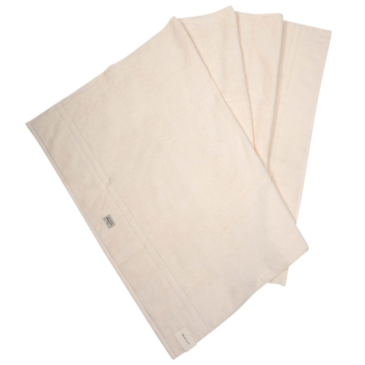 DUSCHTUCH Unisex Premium Towel Weiß Baumwolle - Weiß, Textil (75/150cm) - GANT