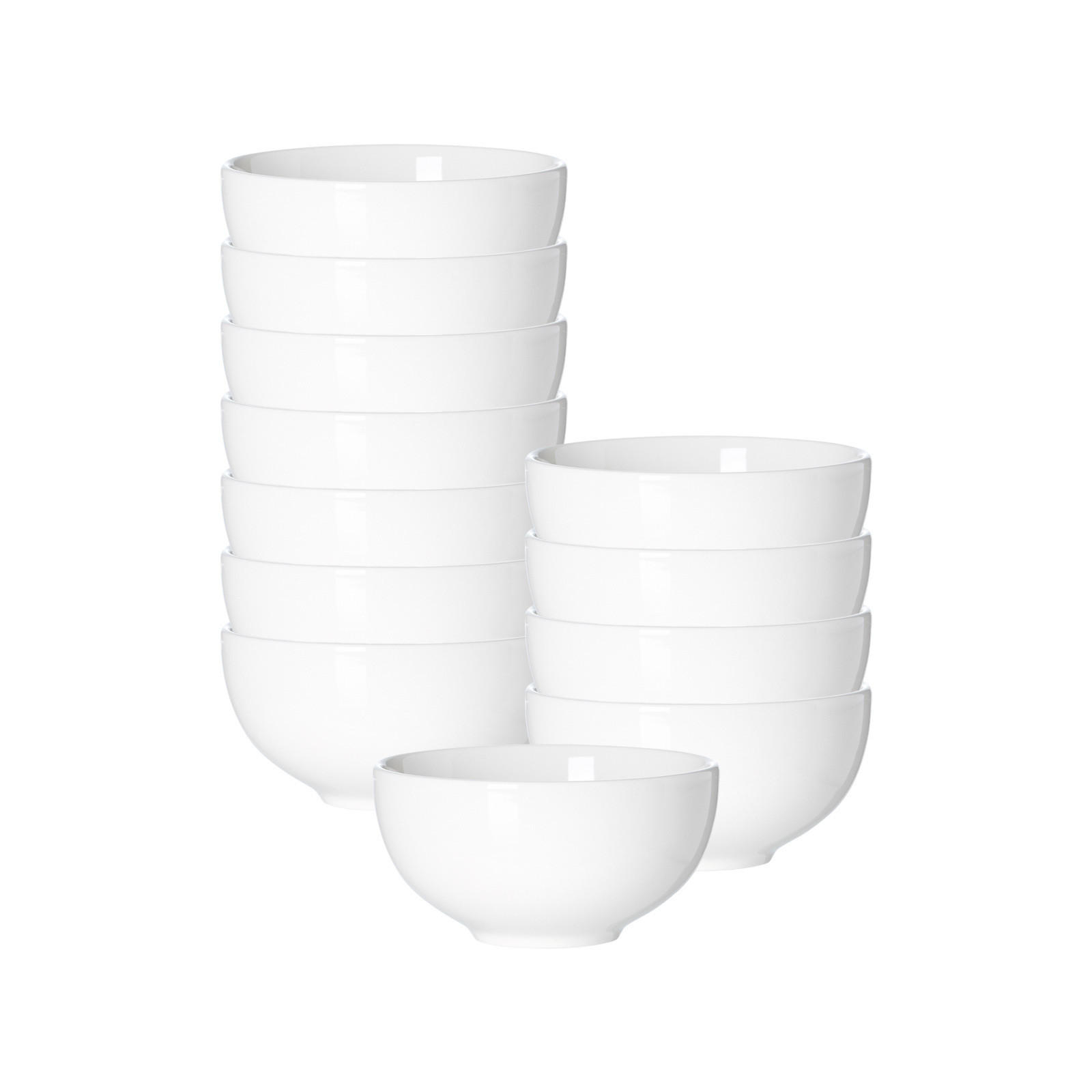 BEILAGENSCHALEN Skagen weiß ø 10 cm 12er Set - Weiß, Keramik (10cm) - Ritzenhoff Breker