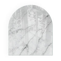 GLASPLATTE für Kamin 80x70 cm - Weiß, Glas (80/70/0.4cm) - TULUP