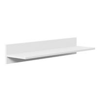 HÄNGEREGAL VALERIO 90/24/16 cm Weiß - Weiß, Holzwerkstoff (90/16/24cm) - Idohome