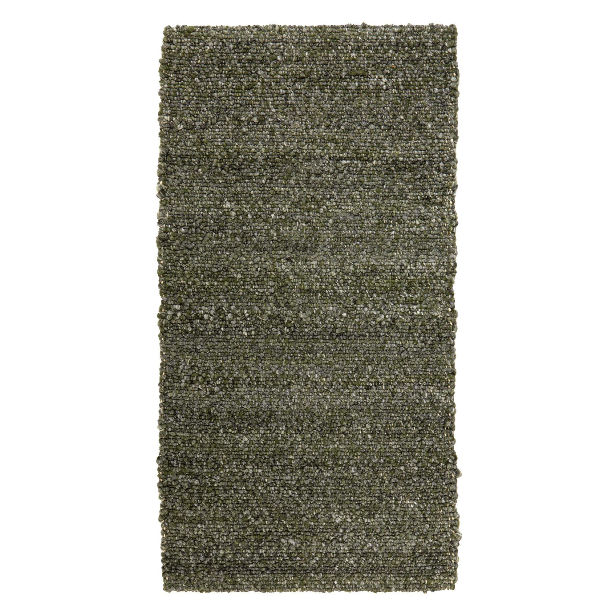 TEPPICH Alma thymian 70 x 140 x 1 cm - Grün, Textil (70/140cm) - Vivaraise
