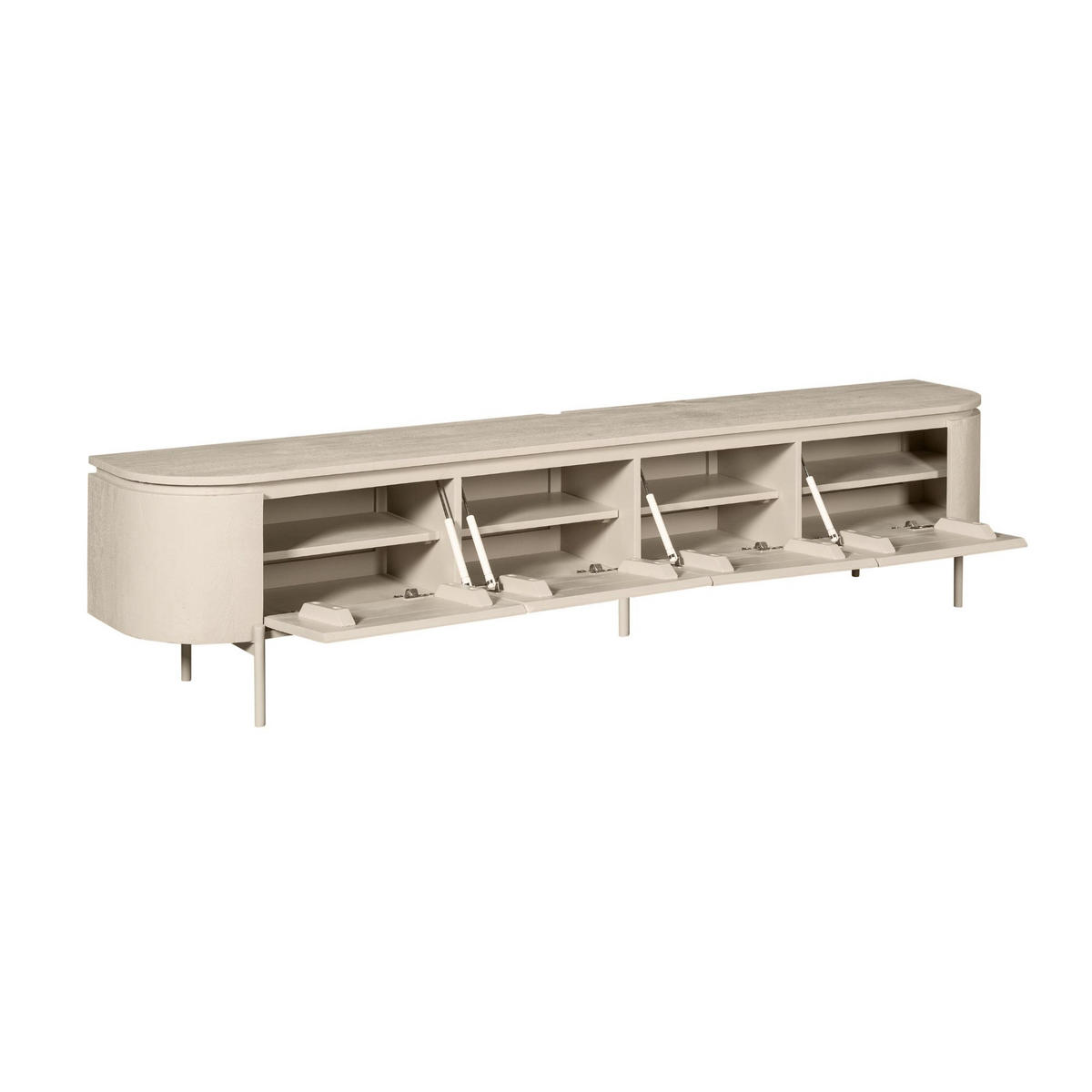 TV-MÖBEL Excellent Beige 35/240/45 cm - Beige, Holz (240/45/35cm) - Starfurn