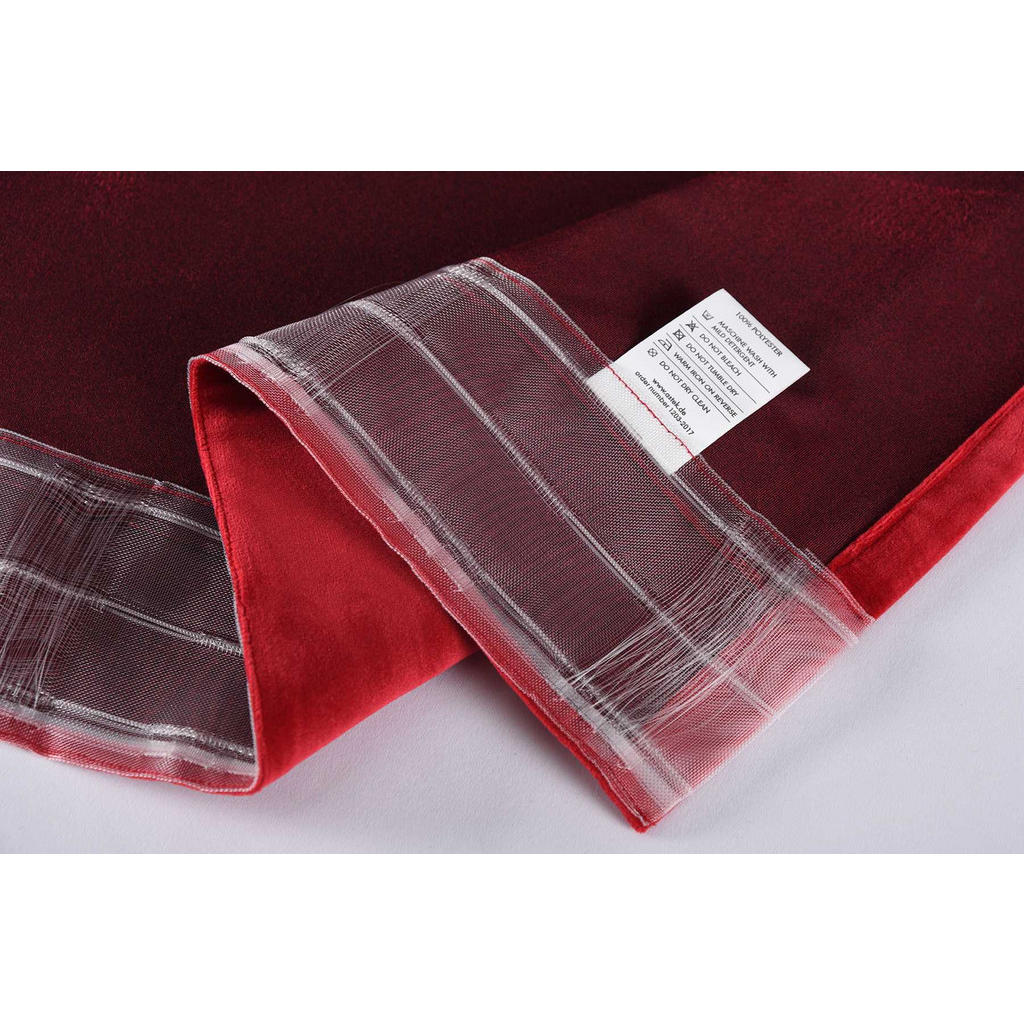 Thumbnail - Gardinenbox Vorhang, Hellrot, Textil, 135x235 cm, Oeko-Tex® Standard 100, Wohntextilien, Gardinen & Vorhänge, Fertiggard...