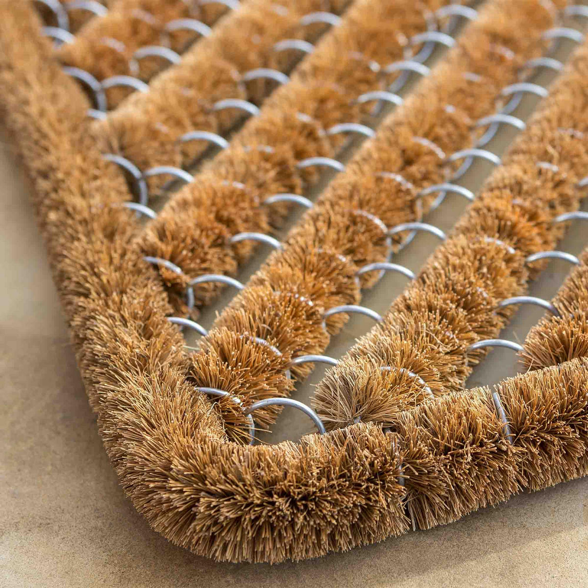 FUSSMATTE INNEN UND AUßEN COCO BRUSH - Naturfarben, Textil (40/60cm) - Astra