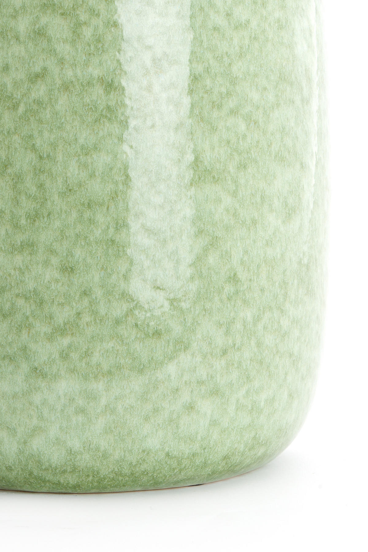 BEISTELLTISCH Franca Grün Ø34/46,5 cm - Grün, Keramik (34/34/46.5cm) - Light & Living