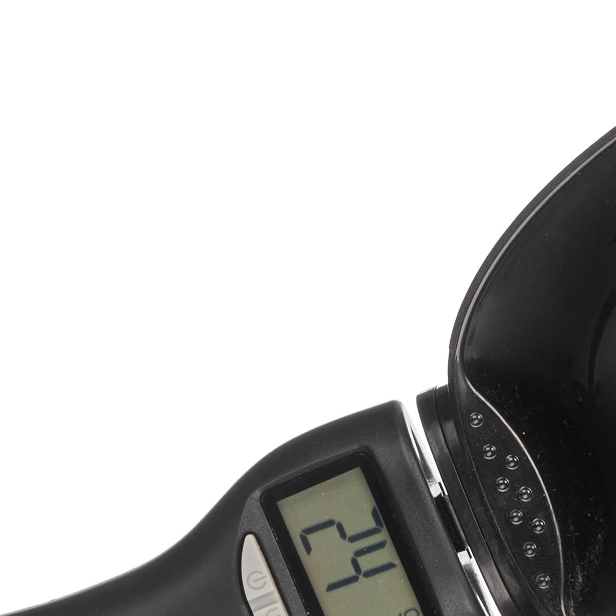 KÜCHENWAAGE Löffel NIVIO - Schwarz, Kunststoff (9/5/23cm) - Kinvara