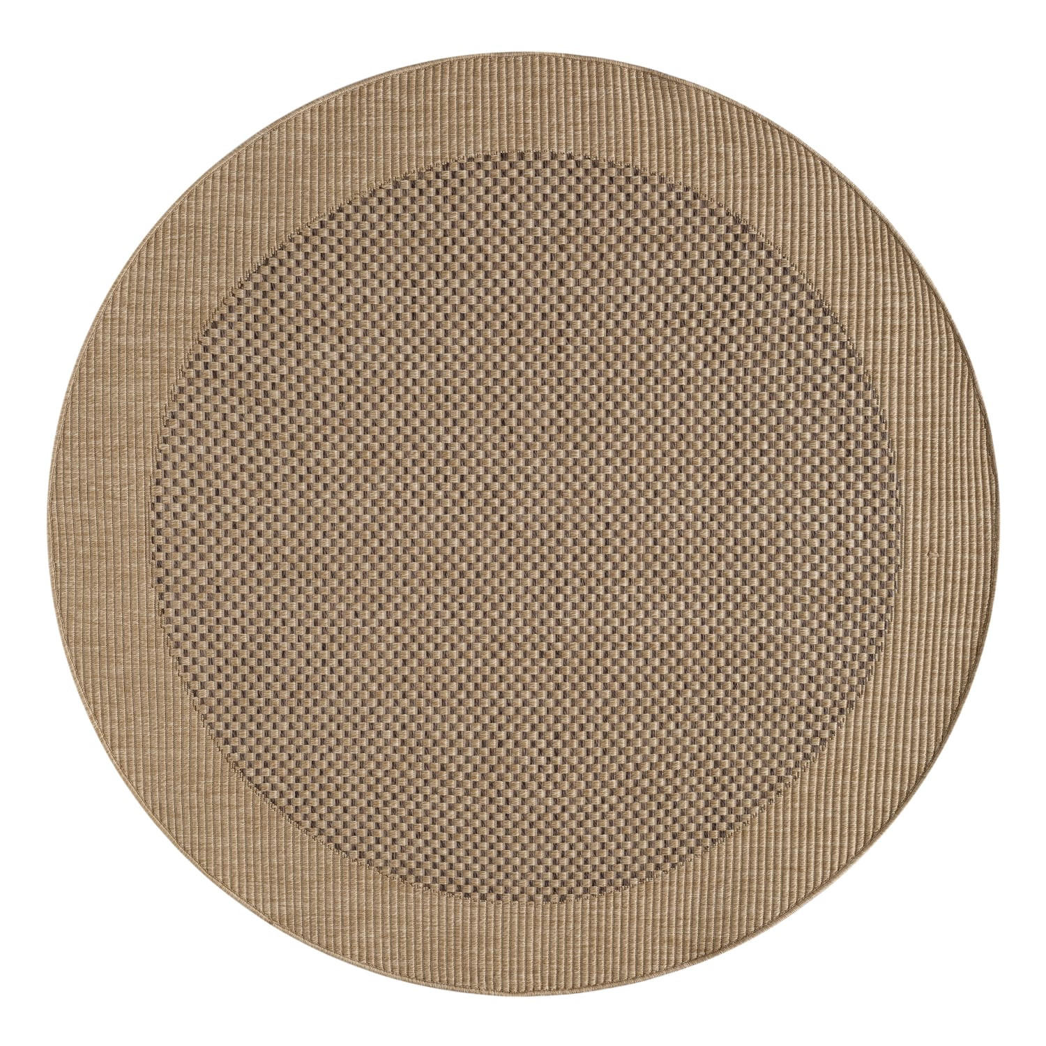 WAREGEM 621 BEIGE 200D - Beige, Kunststoff (200/200cm) - Paco Home