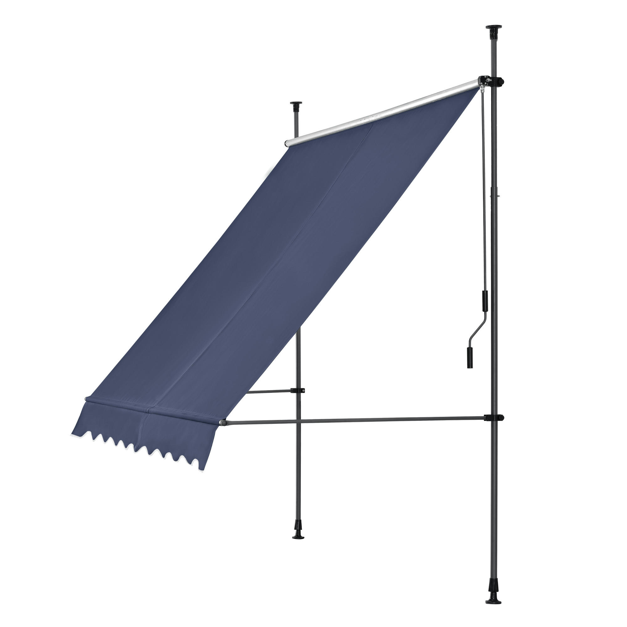 KLEMMMARKISE Stem - Dunkelblau, Textil/Metall (300/309/120cm) - pro.tec