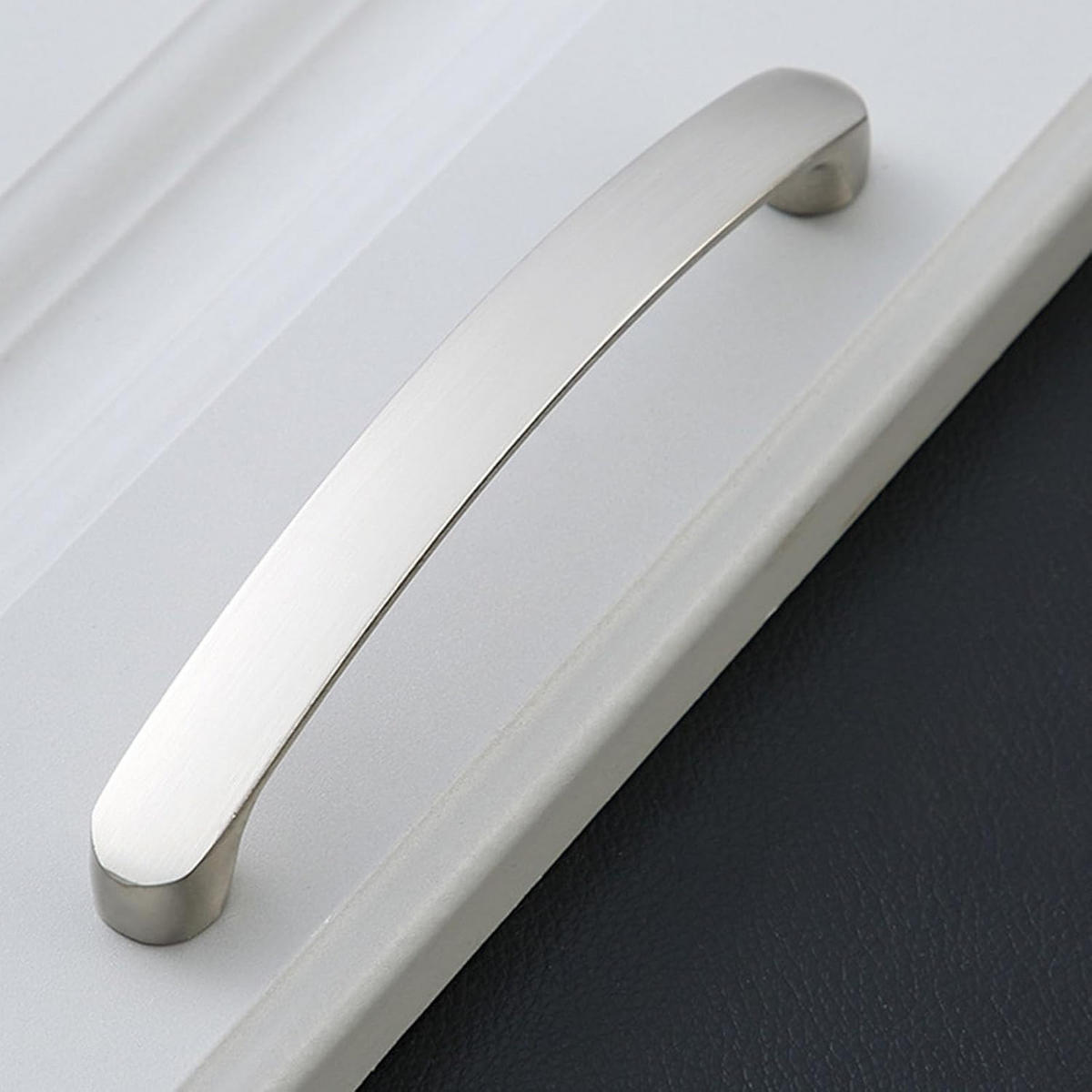 MÖBELGRIFF Silber 10er-Set 96 mm Aluminium - Multicolor, Metall (1.1/1.1/1.09cm)