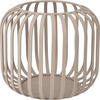 LATERNE Metall Ø 15/13 cm - Beige, Metall (15/15/13cm)