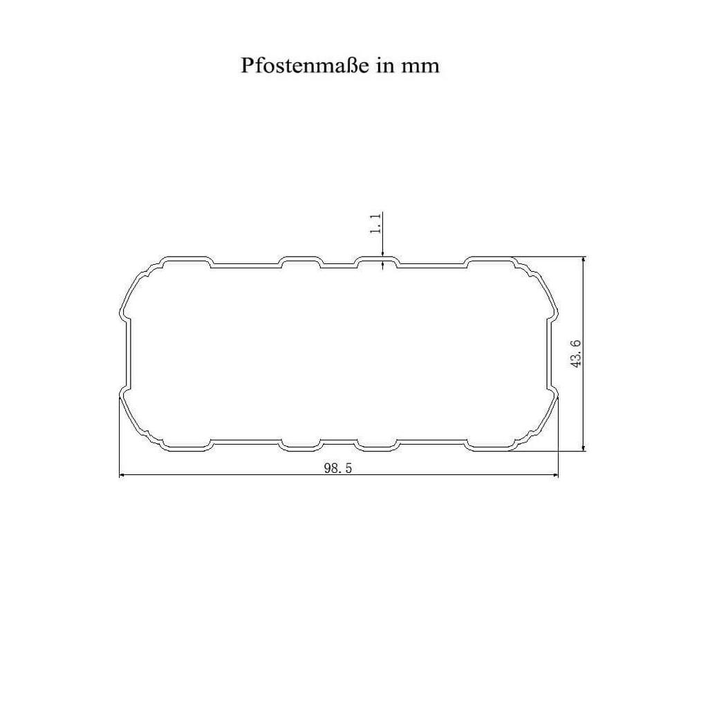 Thumbnail - Home Deluxe Terrassenüberdachung, Grau, Kunststoff, 312x278x303 cm, Sonnen- & Sichtschutz, Sichtschutz Garten, Markisen
