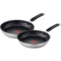 PFANNEN-SET E51292 Jamie Oliver Schwarz 2-Teilig - Schwarz, Keramik - Tefal