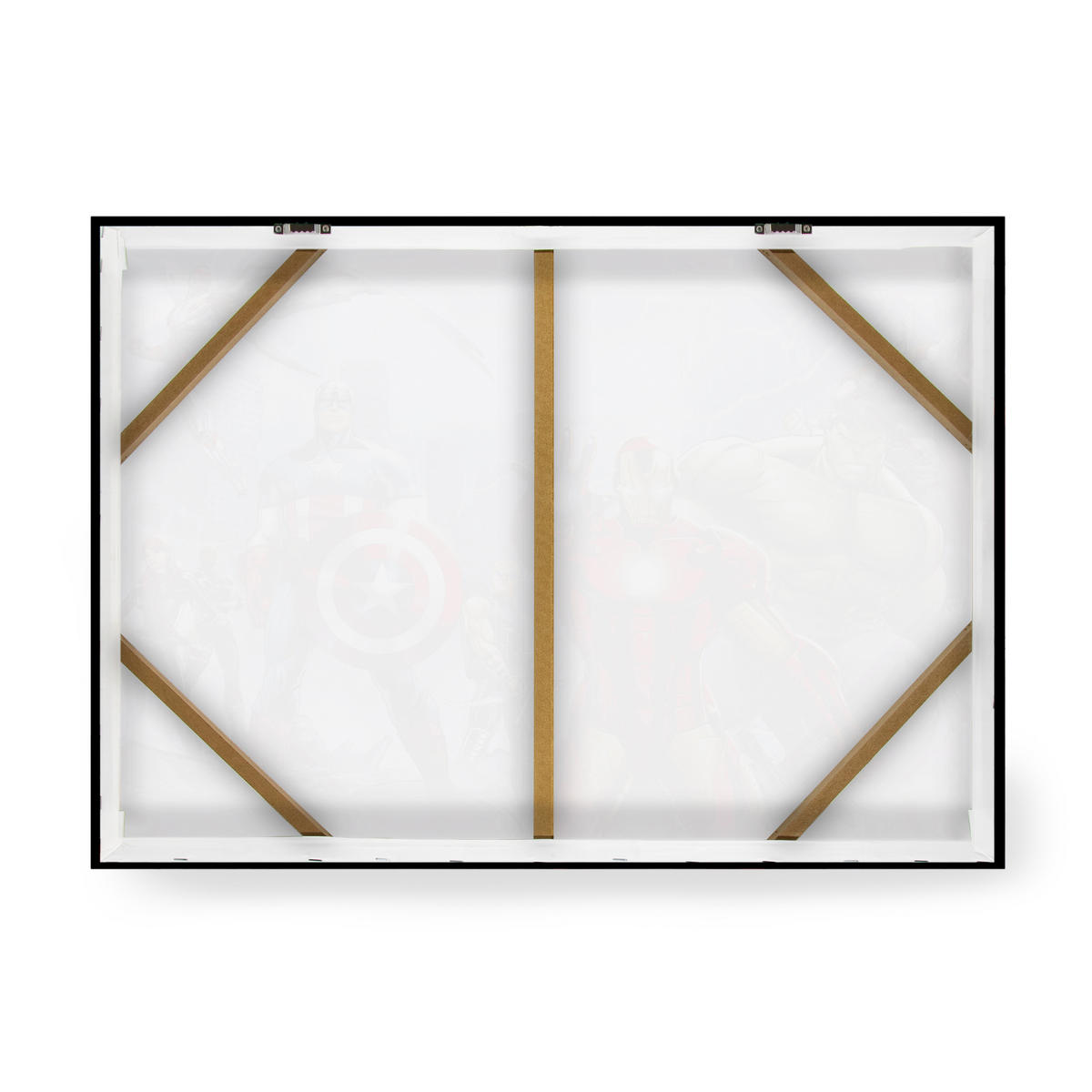 LEINWANDBILD Marvel Avengers Unleashed - Leinwand 70x50cm - Multicolor, Holzwerkstoff (50/70cm) - Marvel
