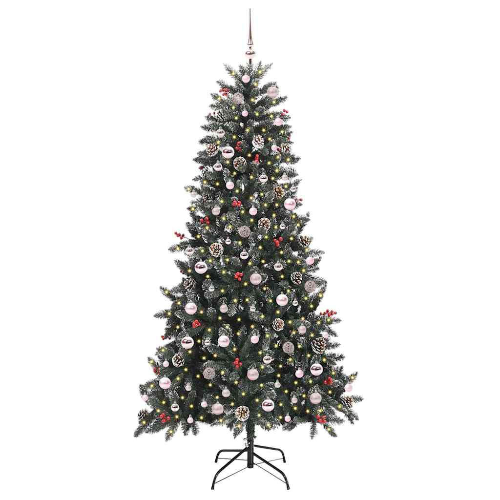 vidaXL Weihnachtsbaum Grün 210 cm