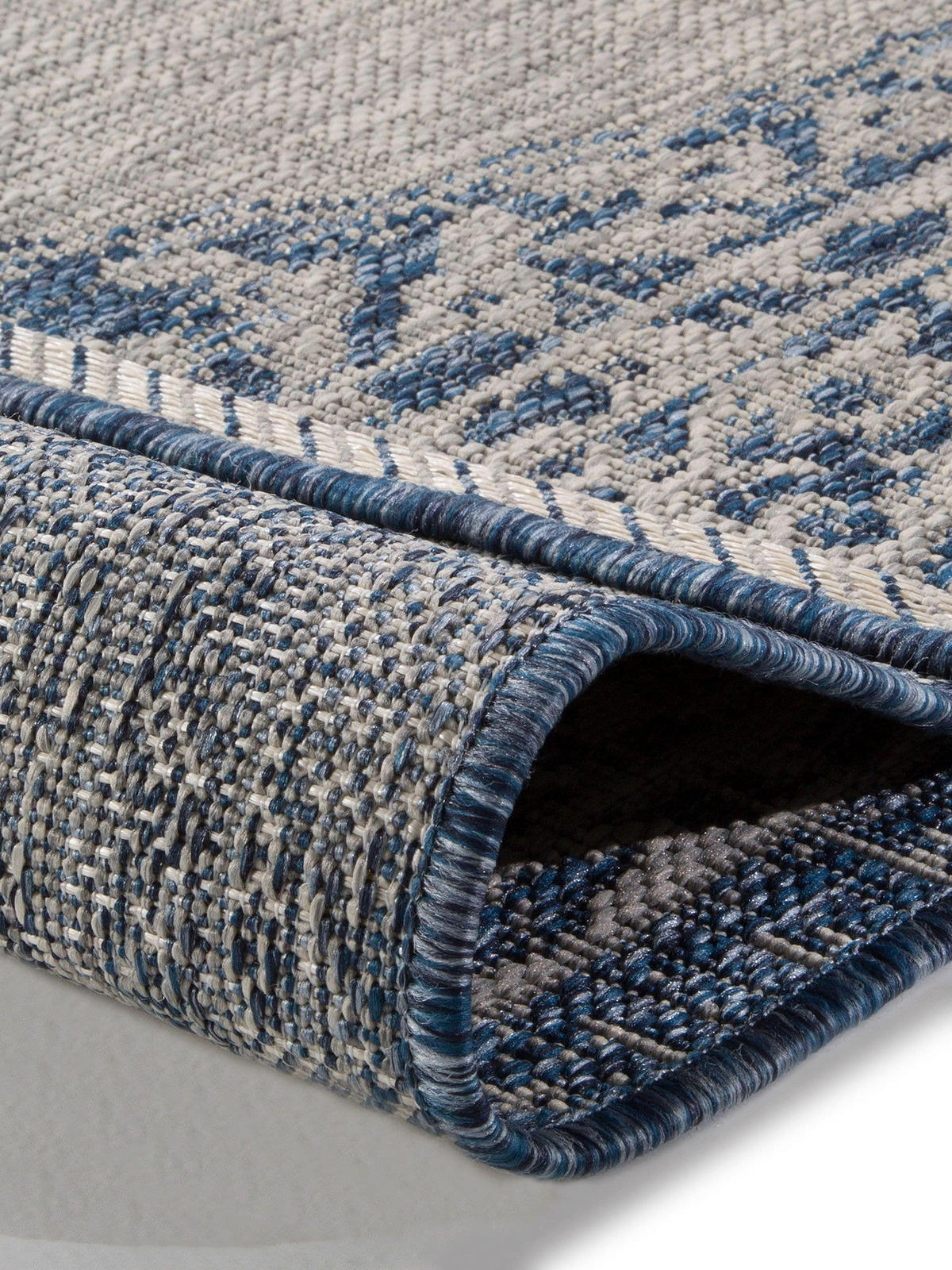 OUTDOORTEPPICH Cleo Blau 140x200 cm - Blau, Textil (140/200cm) - benuta Nest