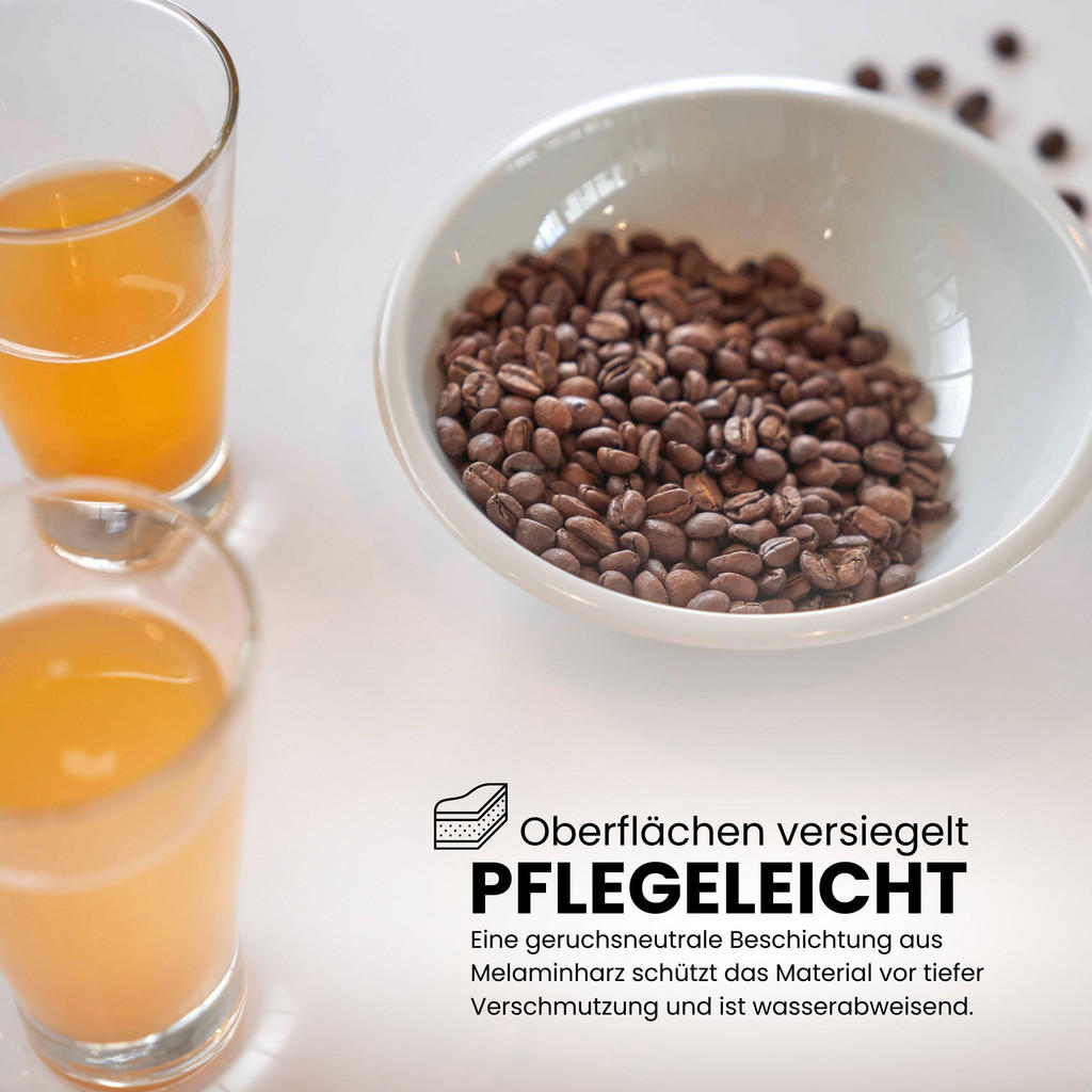 Thumbnail - bümö Sideboard, Graphit, Weiß, Holzwerkstoff, 3 Fächer, Rechteckig, 160x74.8x42 cm, FSC Mix, Arbeitszimmer, Aktenschränk...