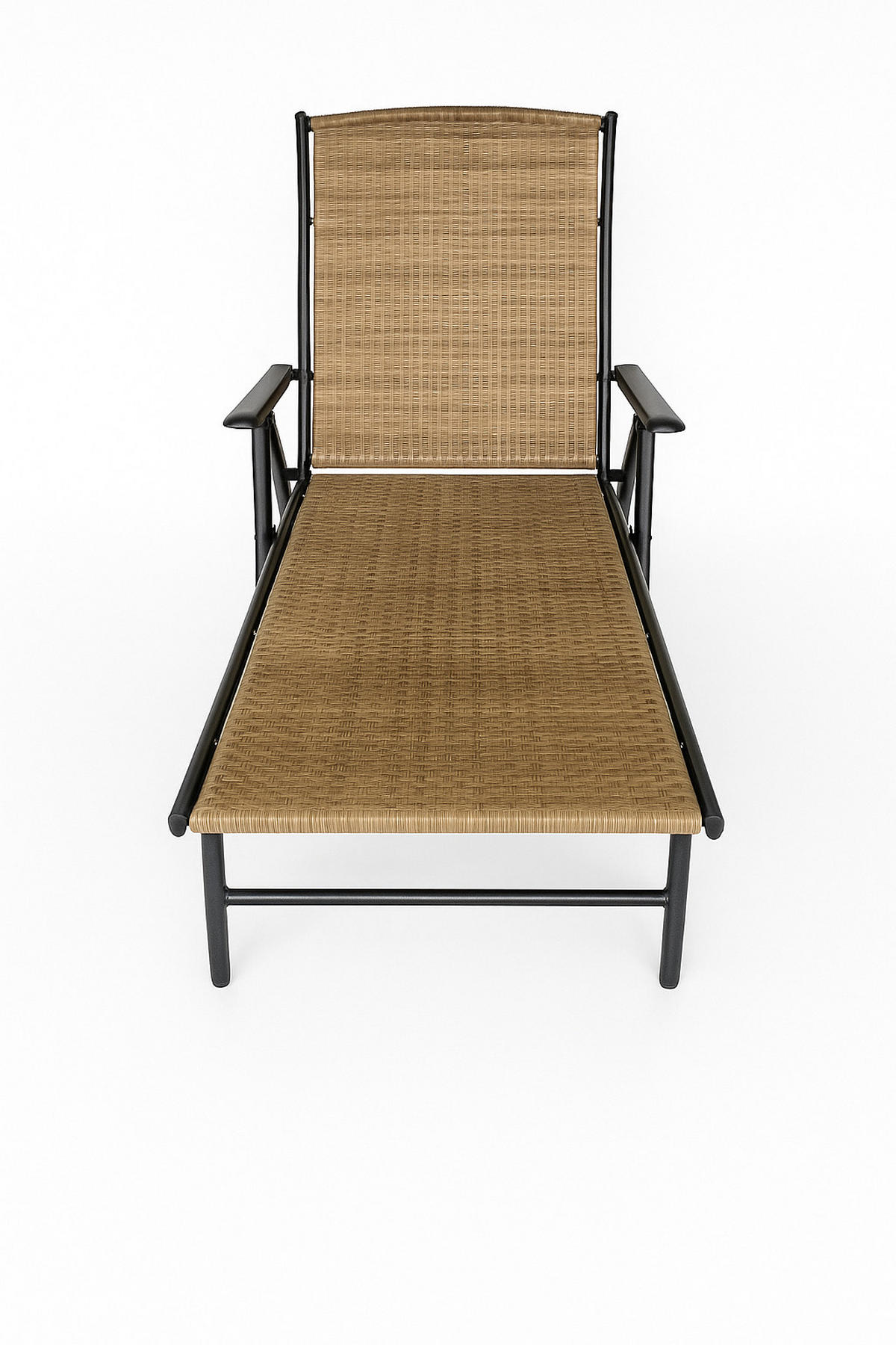 GARTEN-RELAXLIEGE Palma - Hellbraun, Kunststoff (57/32/192cm) - Sedex