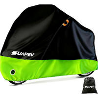 FAHRRADABDECKUNG Wasserdicht 195x70x110 cm Grün - Multicolor, Textil (110/70/195cm)