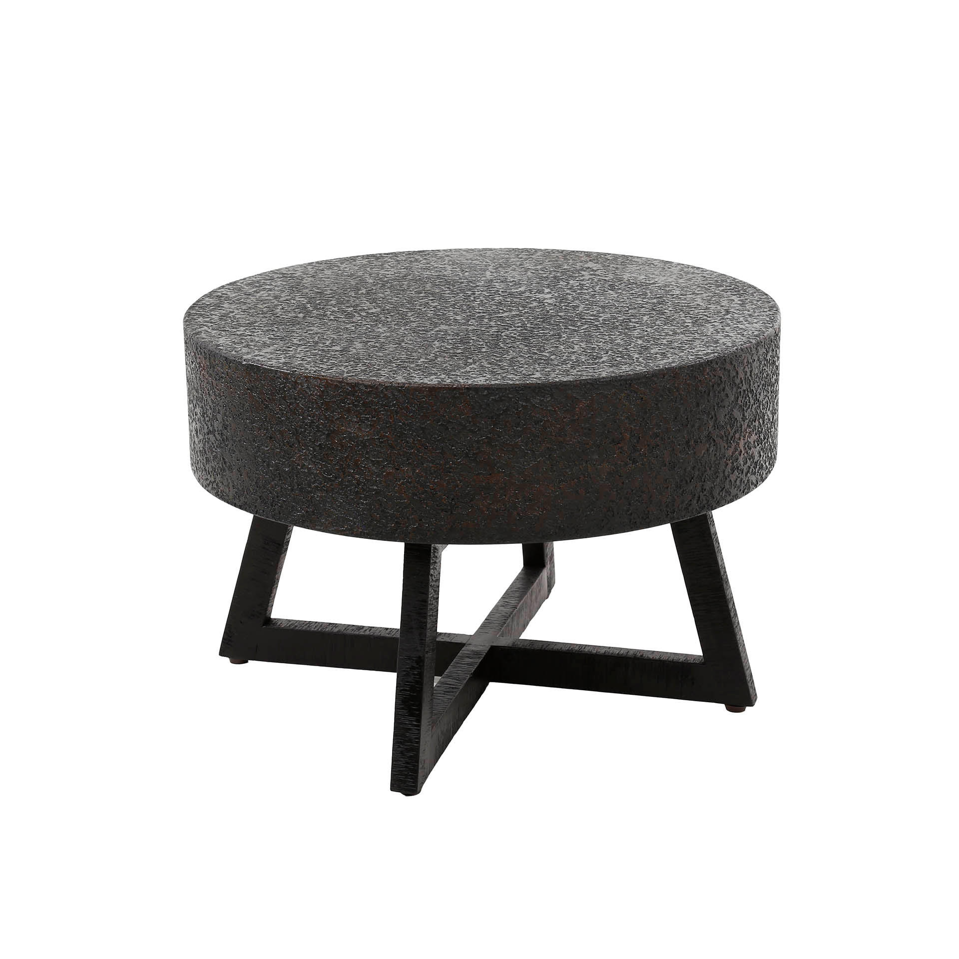 COUCHTISCH Ferro Schwarz 60/60/40 cm - Schwarz, Holz (60/60/40cm) - Hoyz Collection