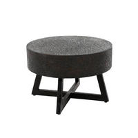 COUCHTISCH Ferro Schwarz 60/60/40 cm - Schwarz, Holz (60/60/40cm) - Hoyz Collection