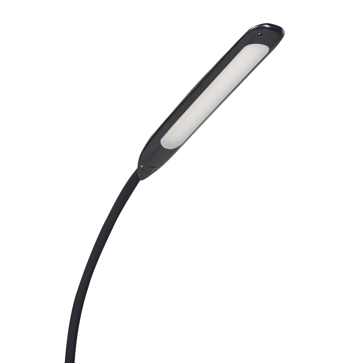STEHLAMPE Norma 26/30/174 cm - Schwarz, Metall (30/26/174cm) - Beliani