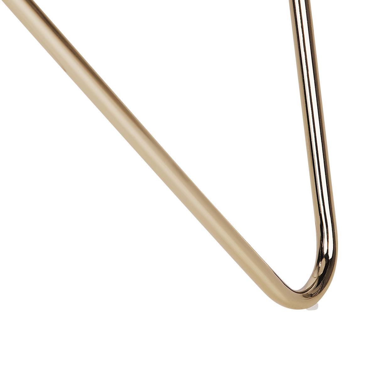 BEISTELLTISCH schwarz/gold 50 cm MERIDIAN Meridian - Goldfarben/Schwarz, Glas (50/50/55cm) - Beliani