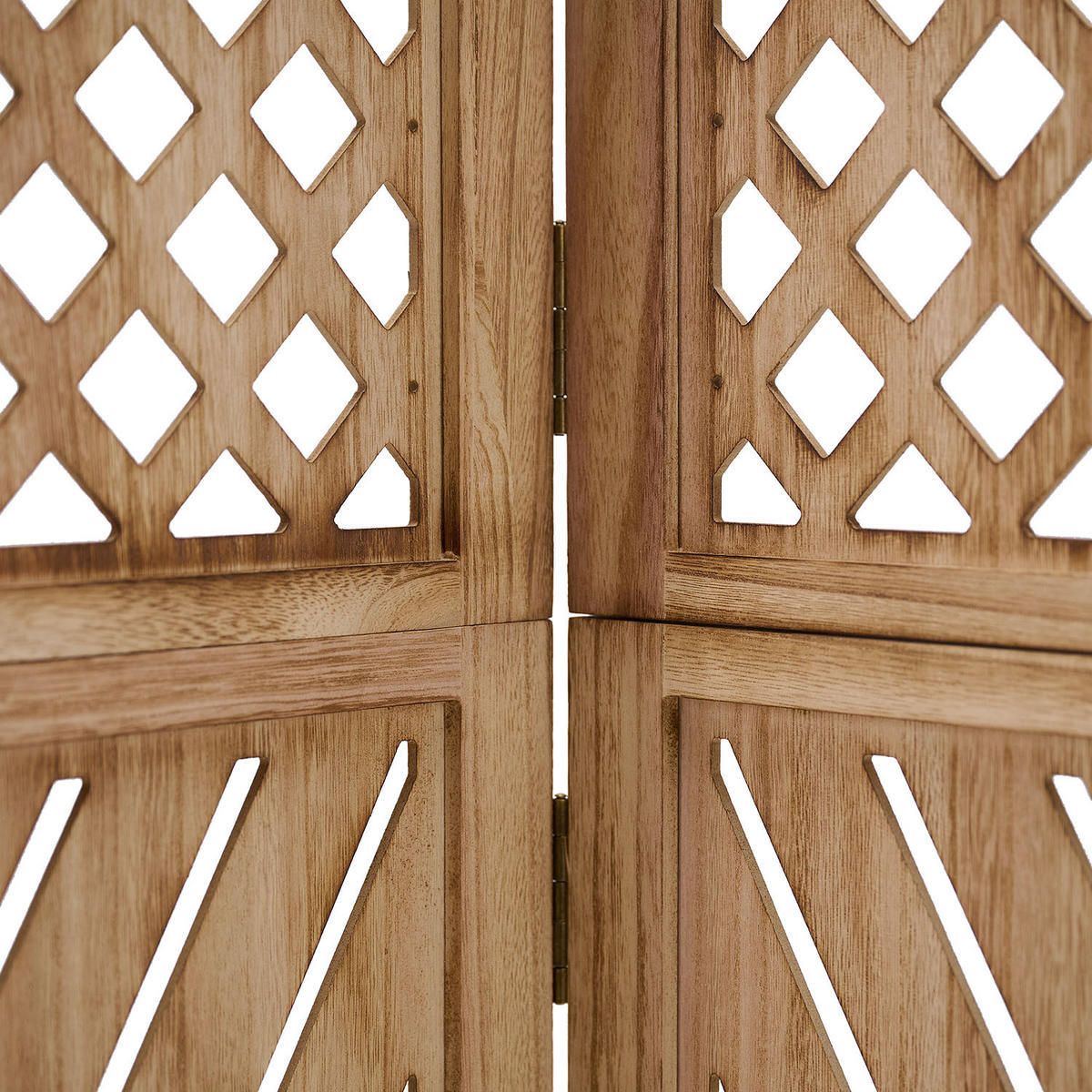 PARAVENT 120/170 cm Natur Holz - Naturfarben, Holz (120/170/2cm) - Homestyle4u