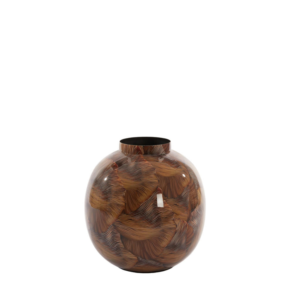 Light & Living Vase Braun 27 cm